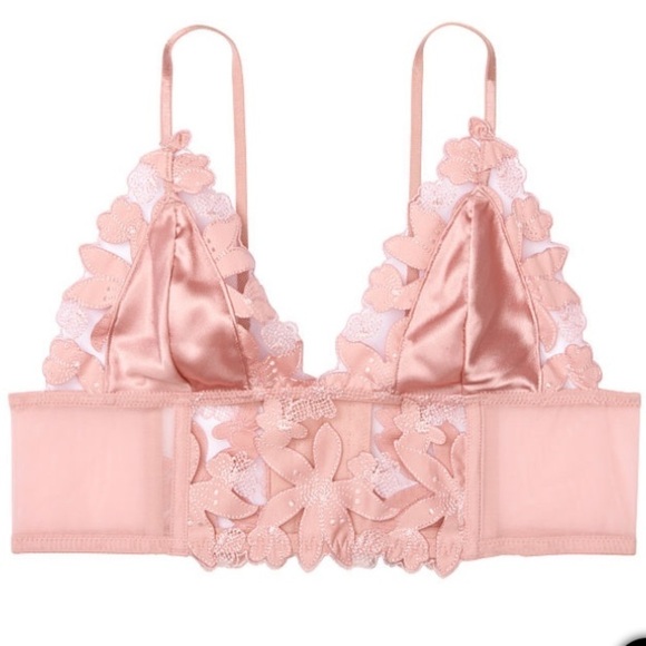 Victoria’s Secret Floral Embroidered Bralette - Picture 2 of 14